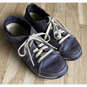 LL Bean Size 7.5 Women's Shoes Brown Leather Casual Walking Sneakers Hiking Spor